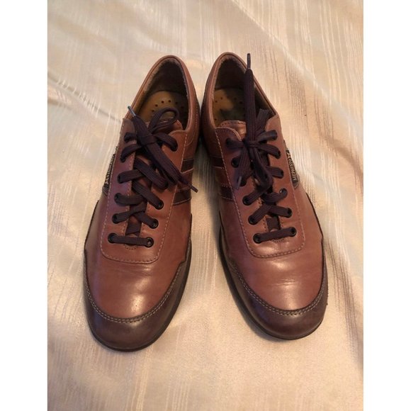 VITO MMS70 MEN\'S SHOES SIZE 10 (EUR 9.5) BROWN LEATHER LACE UP MEPHISTO main image 9